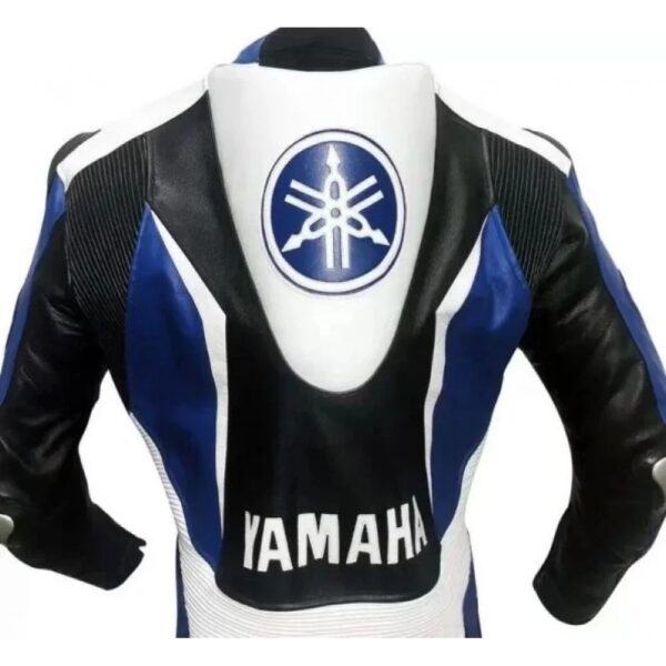 Yamaha Racing Red Motorcycle Jacket - Image 2