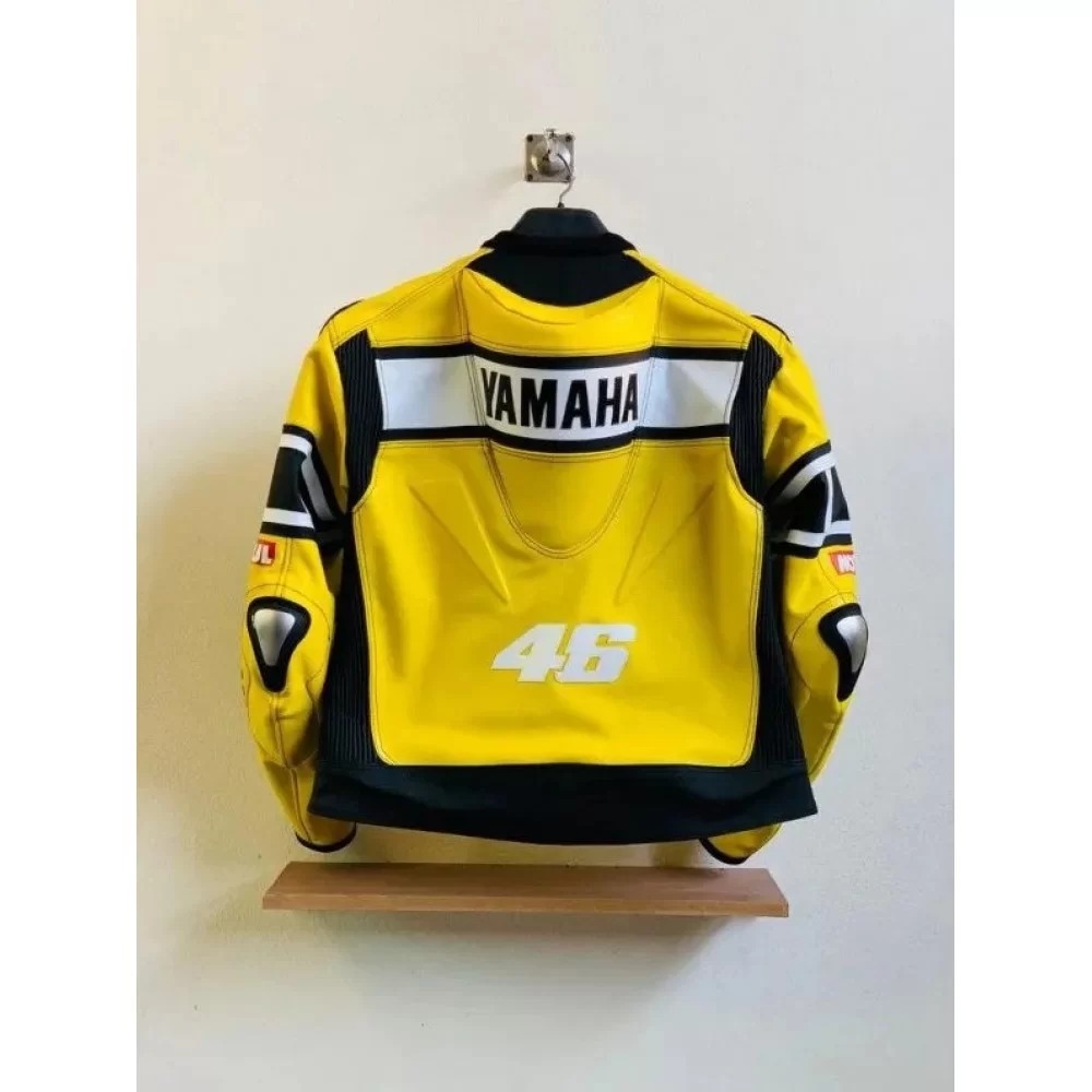 Yamaha Racing Yellow Motorcycle Jackets