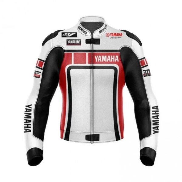 Yamaha Racing Genuine Cowhide Leather Jacket