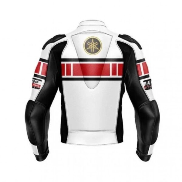 Yamaha Racing Genuine Cowhide Leather Jacket - Image 2