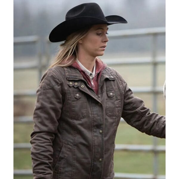 Amber Marshall Heartland Season 13 Cotton Jacket
