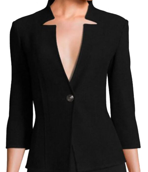 Kelly Reilly Yellowstone S04 Notch Neck Jacket