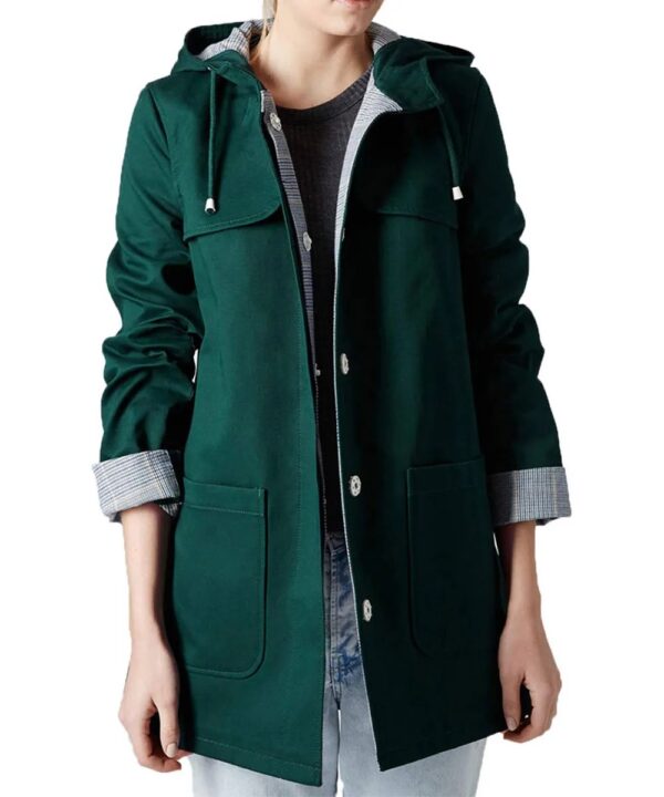 Doctor Who Jenna Coleman Green Coat