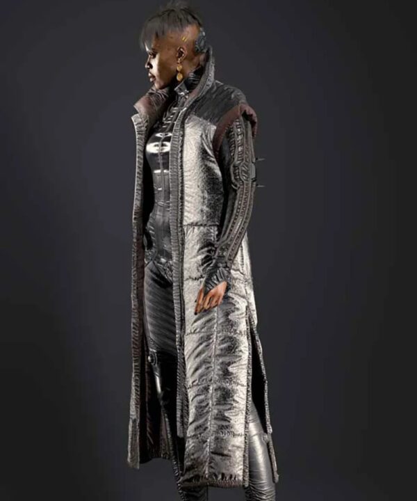 Brigitte Cyberpunk 2077 Silver Coat