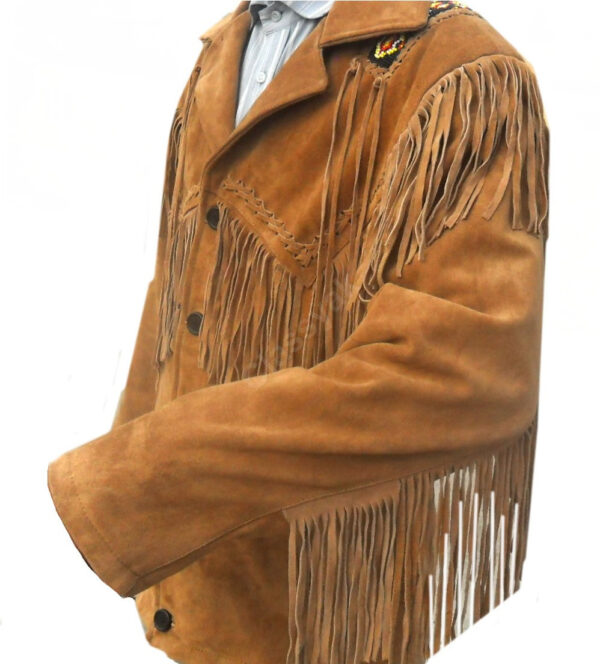 Western Leather Coat - Image 2