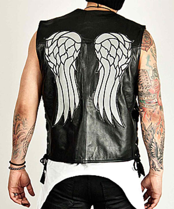 The Walking Dead Norman Reedus Angel Wings Vest - Image 2