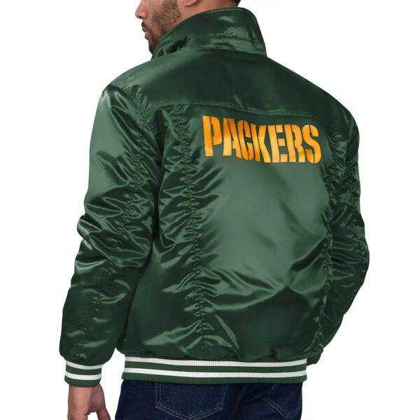 Green Bay Packers Silver Tab Trucker Jacket - Image 2