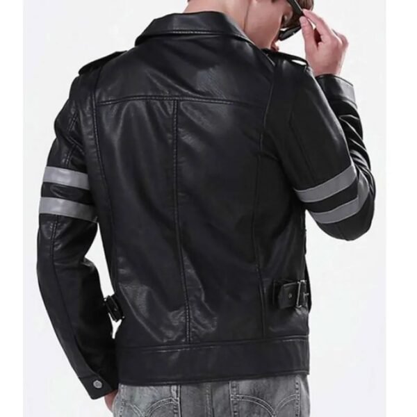 Leon Resident Evil 6 Leather Jacket - Image 2