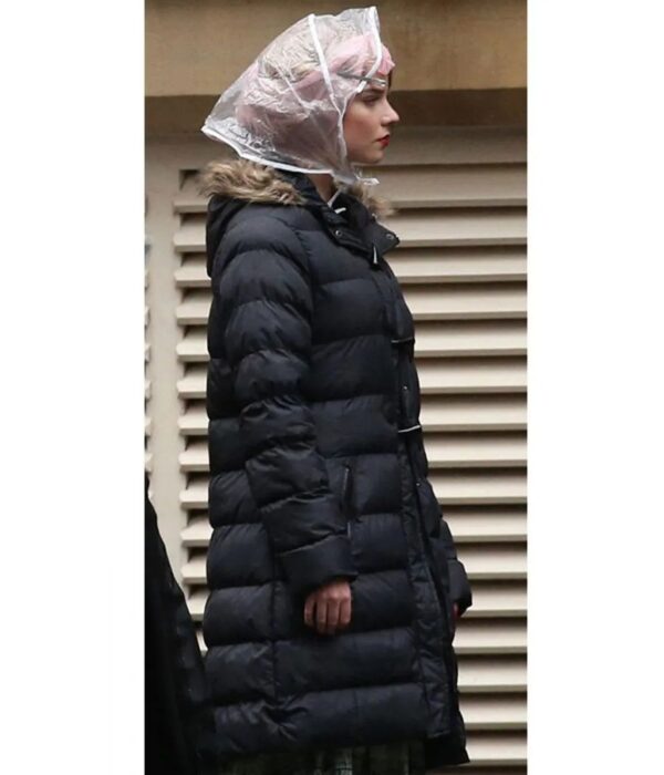 Peaky Blinders S05 Anya Taylor-Joy Black Parka - Image 3