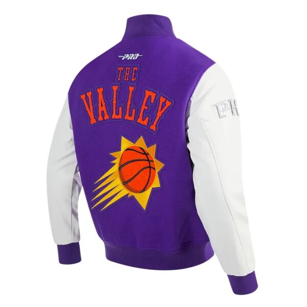 phoenix suns 2024 25 city edition purple and white jacket
