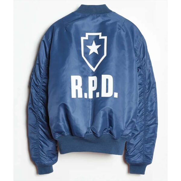 RPD Resident Evil 2 Flight Bomber Jacket - Image 2