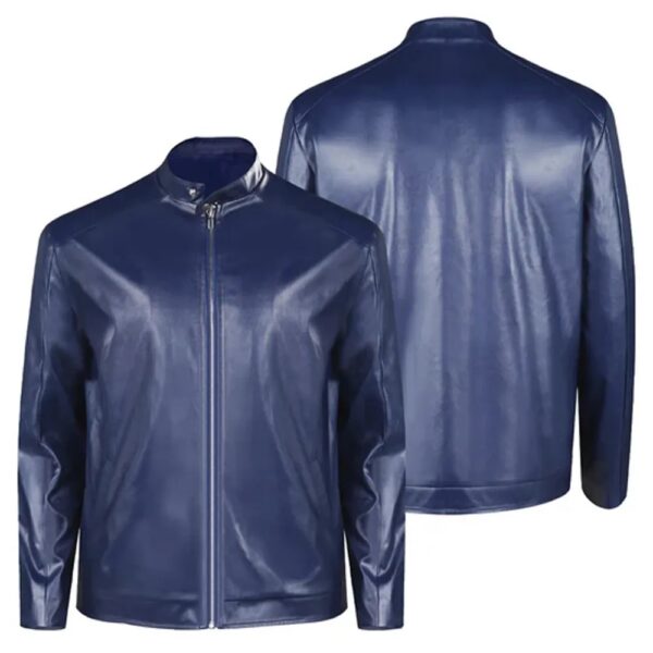 Leon Kennedy Resident Evil Death Island Leather Jacket - Image 3