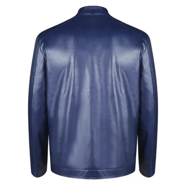 Leon Kennedy Resident Evil Death Island Leather Jacket - Image 2