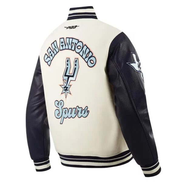 San Antonio Spurs 2024/25 City Edition Varsity Jacket - Image 4