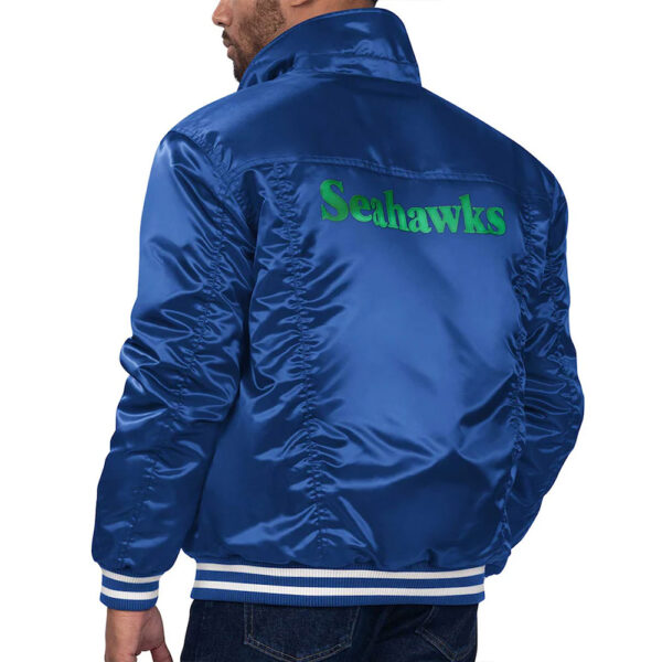 Seattle Seahawks Silver Tab Trucker Jacket - Image 2