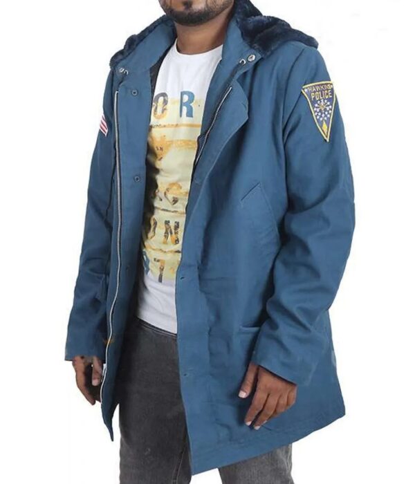 David Harbour Stranger Things Blue Jacket - Image 2