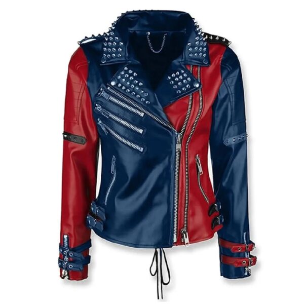 Harley Quinn Suicide Squad Studded Leather Jacket