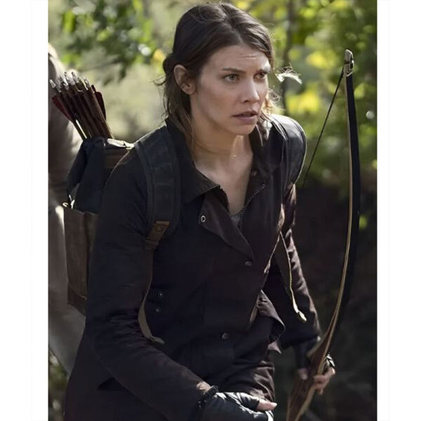 The Walking Dead Season 11 Lauren Cohan Jacket - Image 3