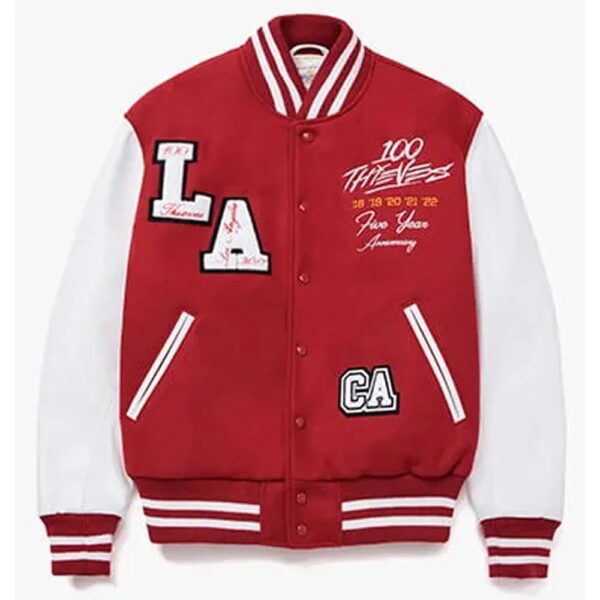 100 thieves 5 year varsity jacket 1000x1000fit