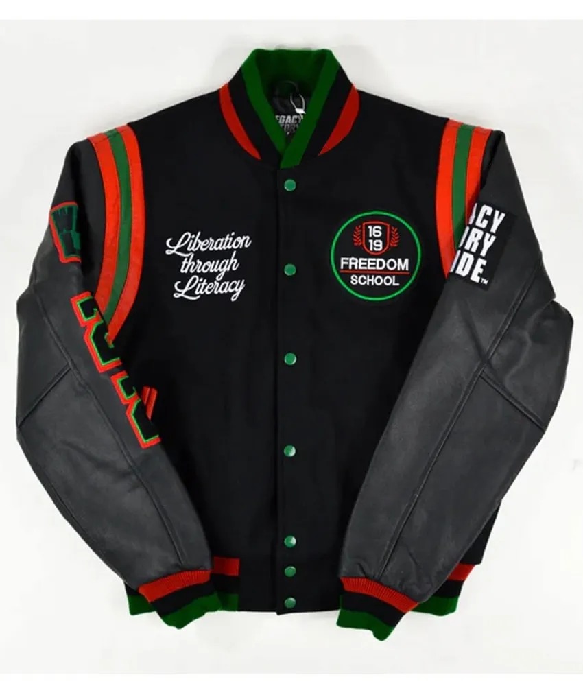 1619 Freedom School Motto 2 0 Varsity Jacket 850x1000fit