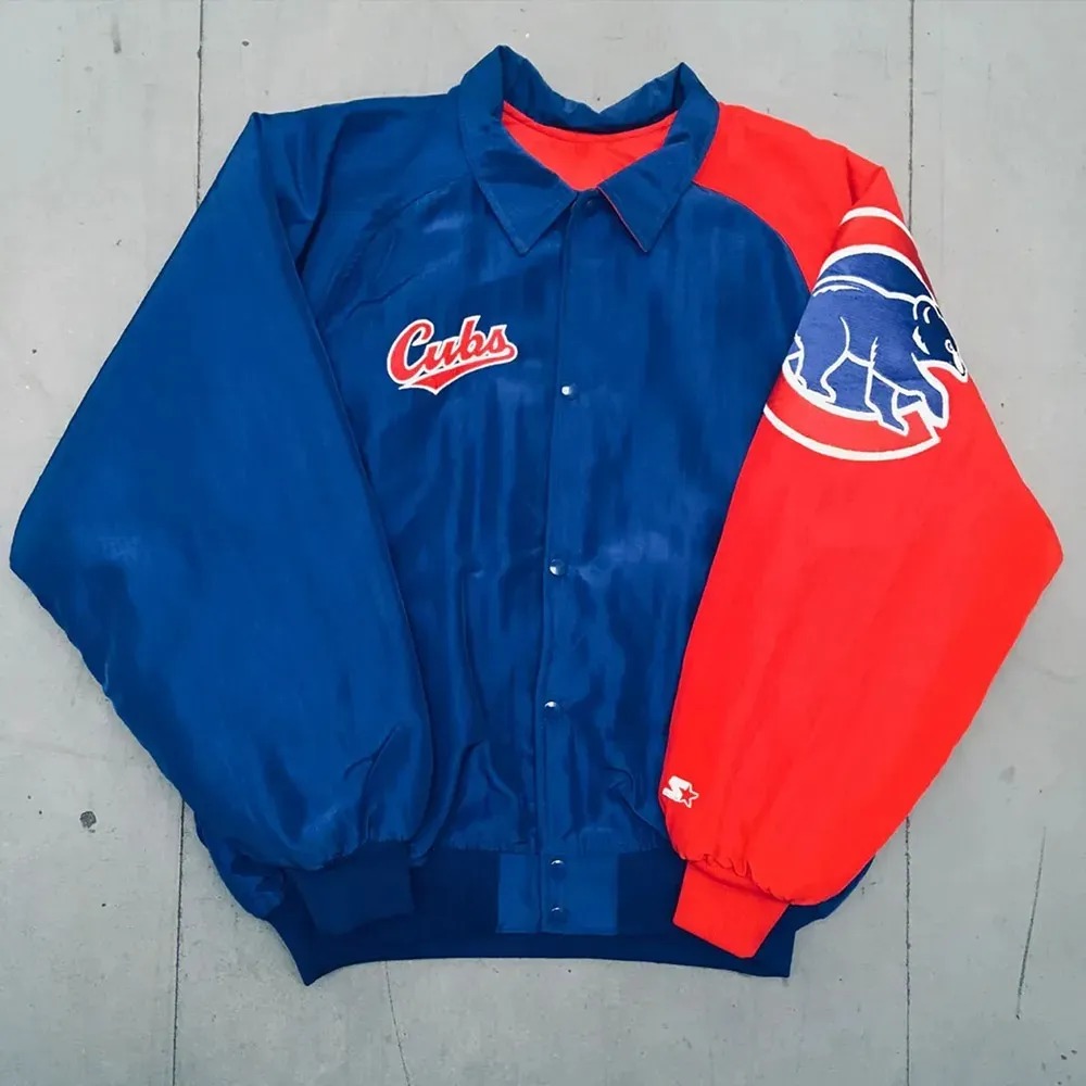1990 s Chicago Cubs Coach s Dugout Bomber Jacket 1000x1000fit