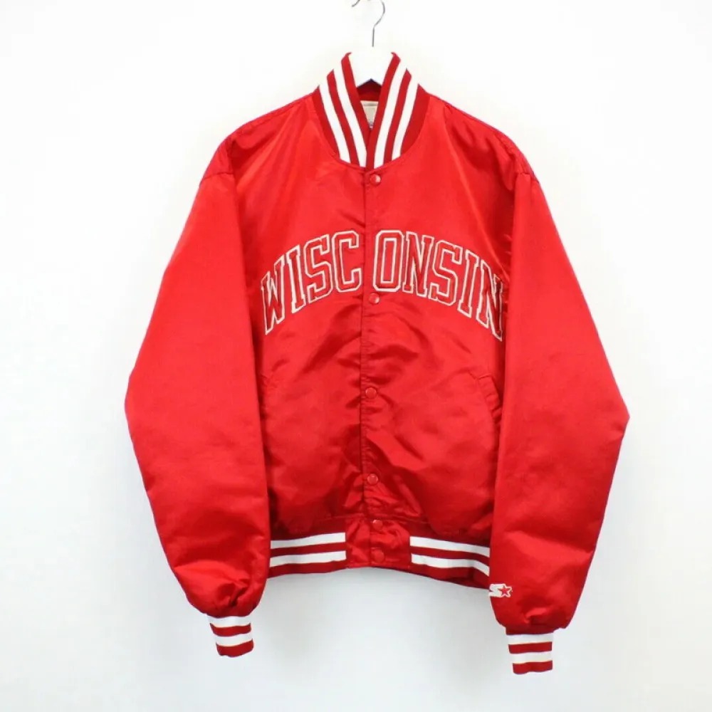 90 s Wisconsin Badgers Red Jacket 1000x1000fit