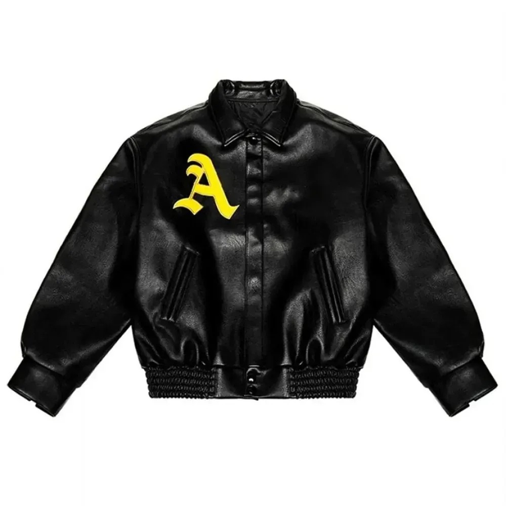 A Few Good Kids Letterman Black Leather Jacket 1000x1000fit
