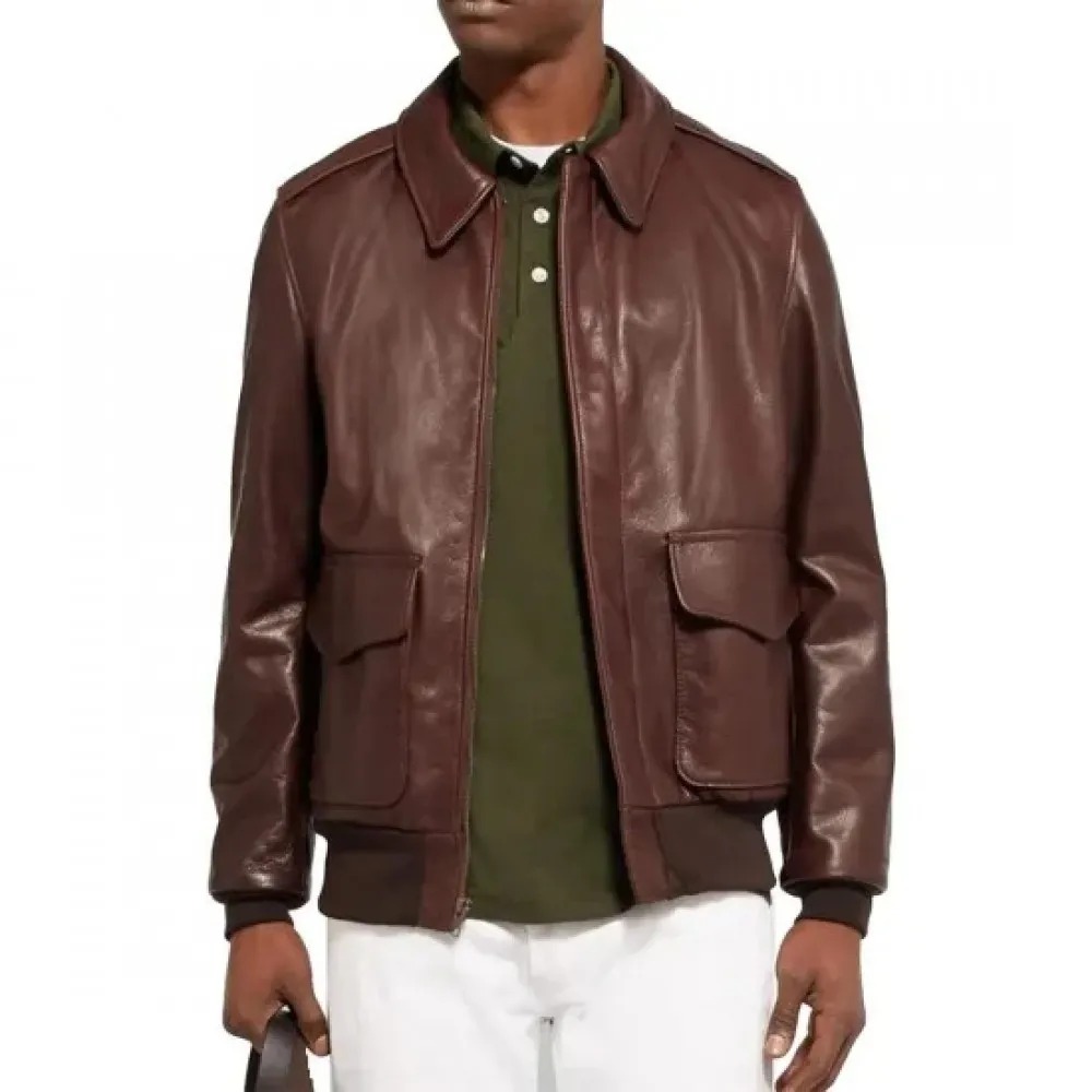 Adam Spencer A2 Leather Jacket 1000x1000fit