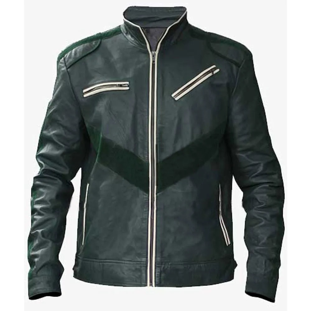 Ajay Ghale Far Cry Green Leather Jacket 1000x1000fit