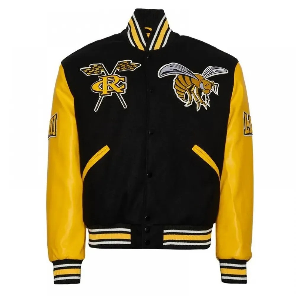 Alabama State University Black and Gold Varsity Jacket 1000x1000fit
