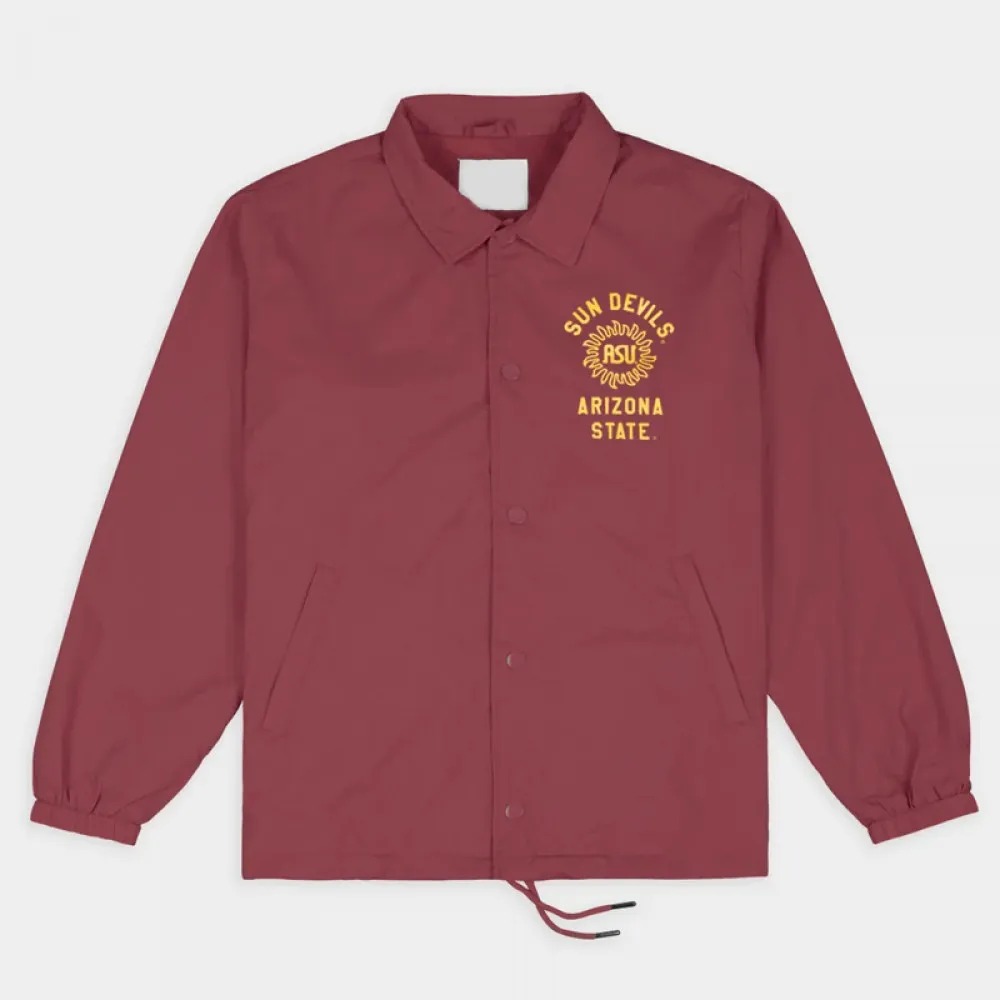 Arizona State Sun Devils Retro Logo Coaches Jacket 1000x1000fit