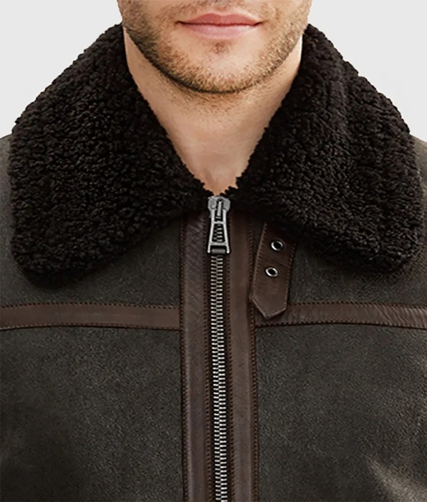 Elinor Mens Brown G1 Bomber Leather Jacket Brown G1 Bomber Leather Jacket for Mens 3 850x1000fit