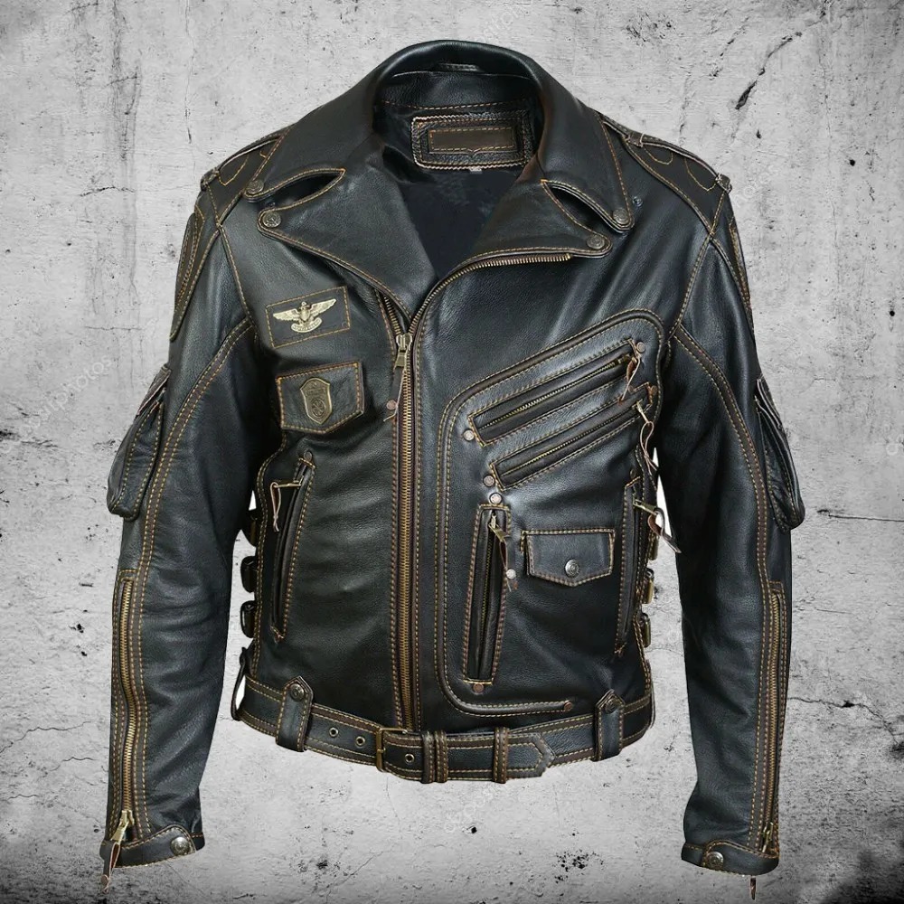Men s Premium Cowhide Leather Motorcycle Jacket 1000x1000fit