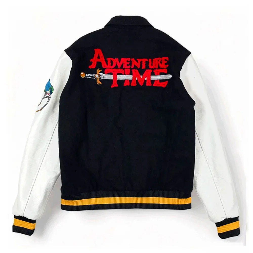 adventure time black and white varsity jacket 1000x1000fit (1)