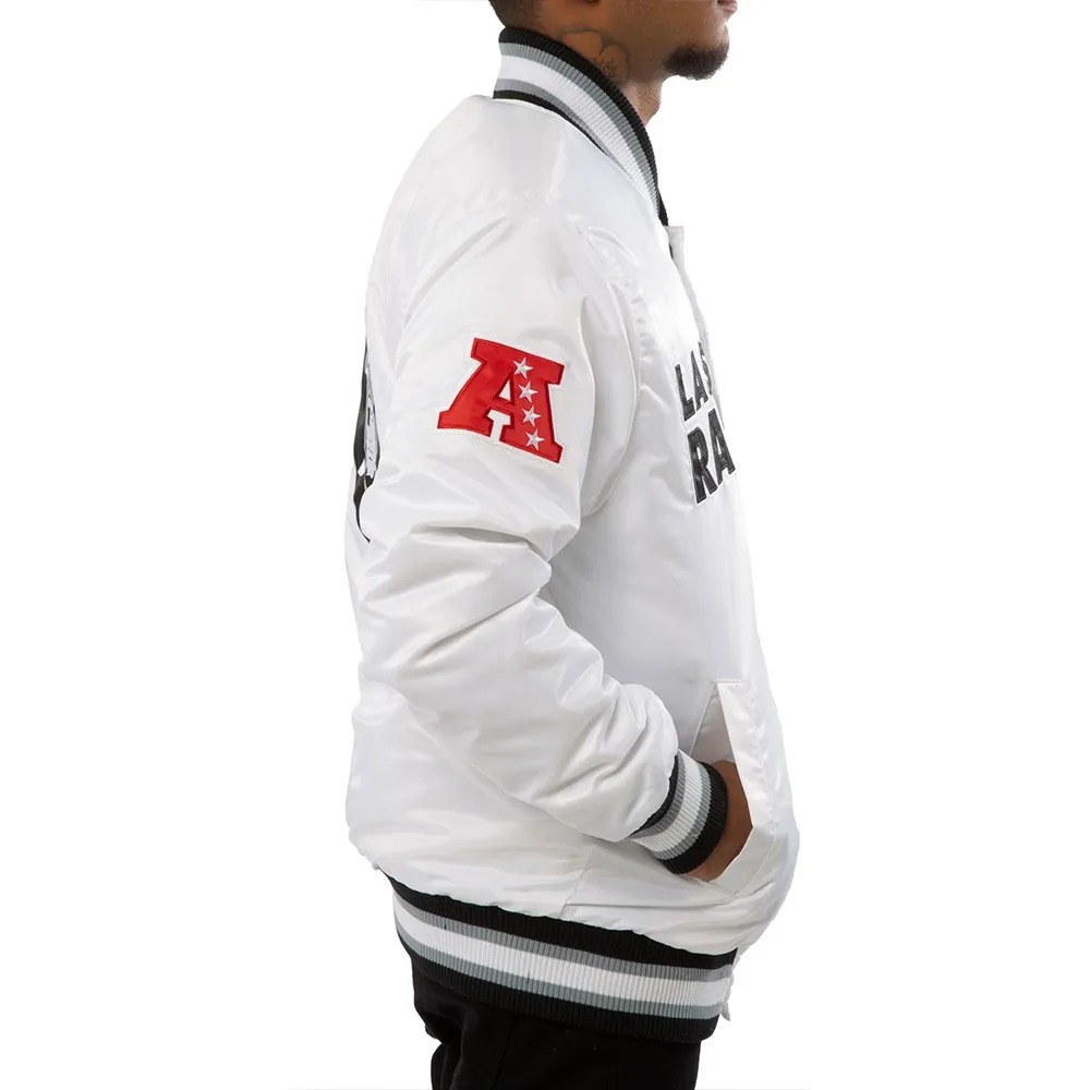 las vegas raiders white bomber satin jacket 1000x1000fit