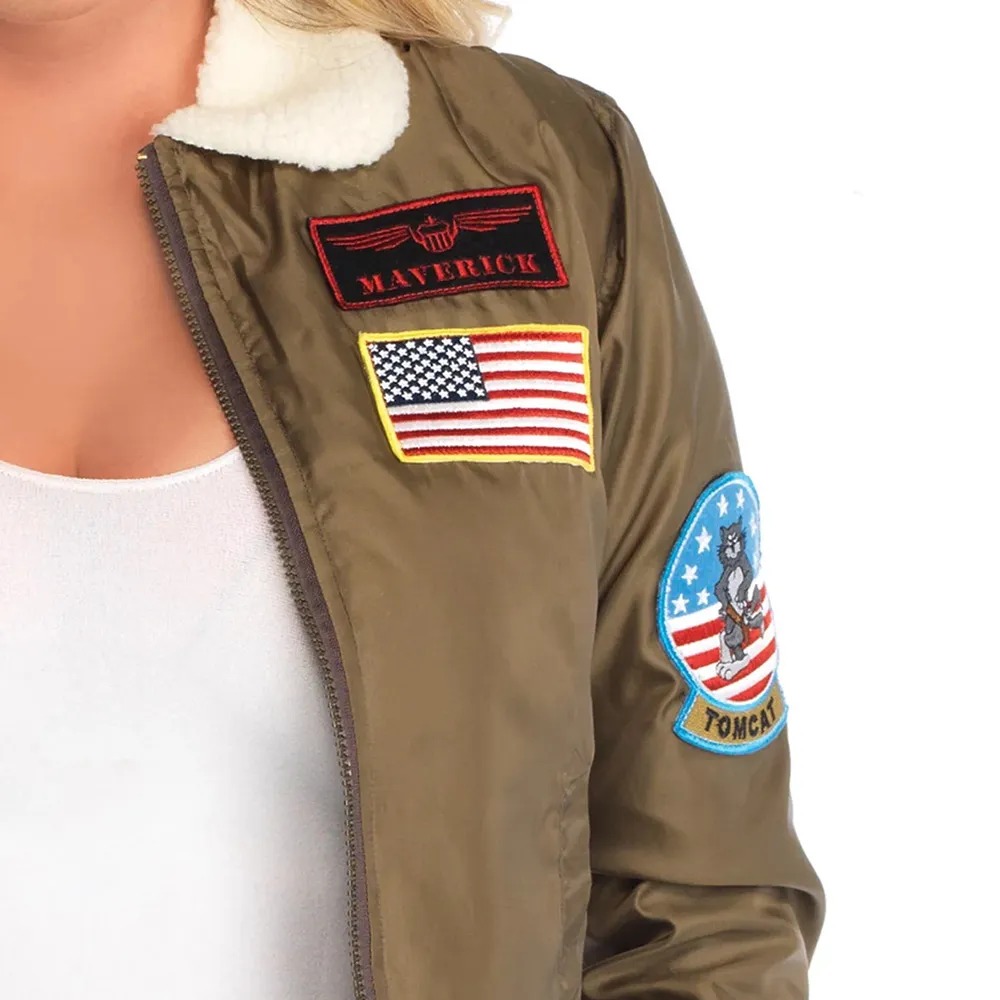 philadelphia eagles cheerleaders top gun bomber jacket