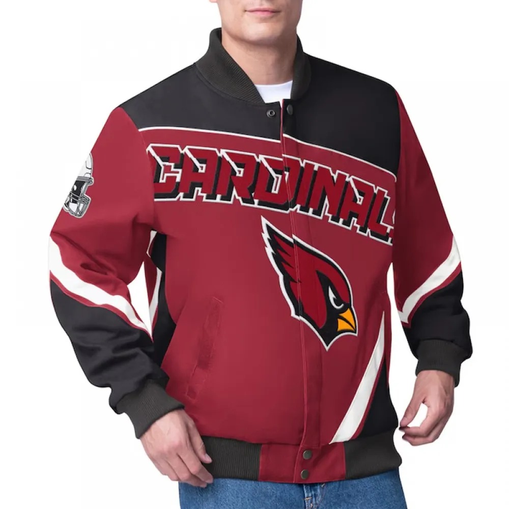 Arizona Cardinals Maximum Racing Cardinal Jacket 1000x1000fit
