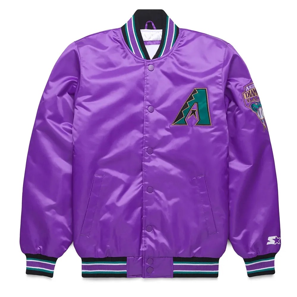 Arizona Diamondbacks Classic Purple Satin Jacket 1000x1000fit