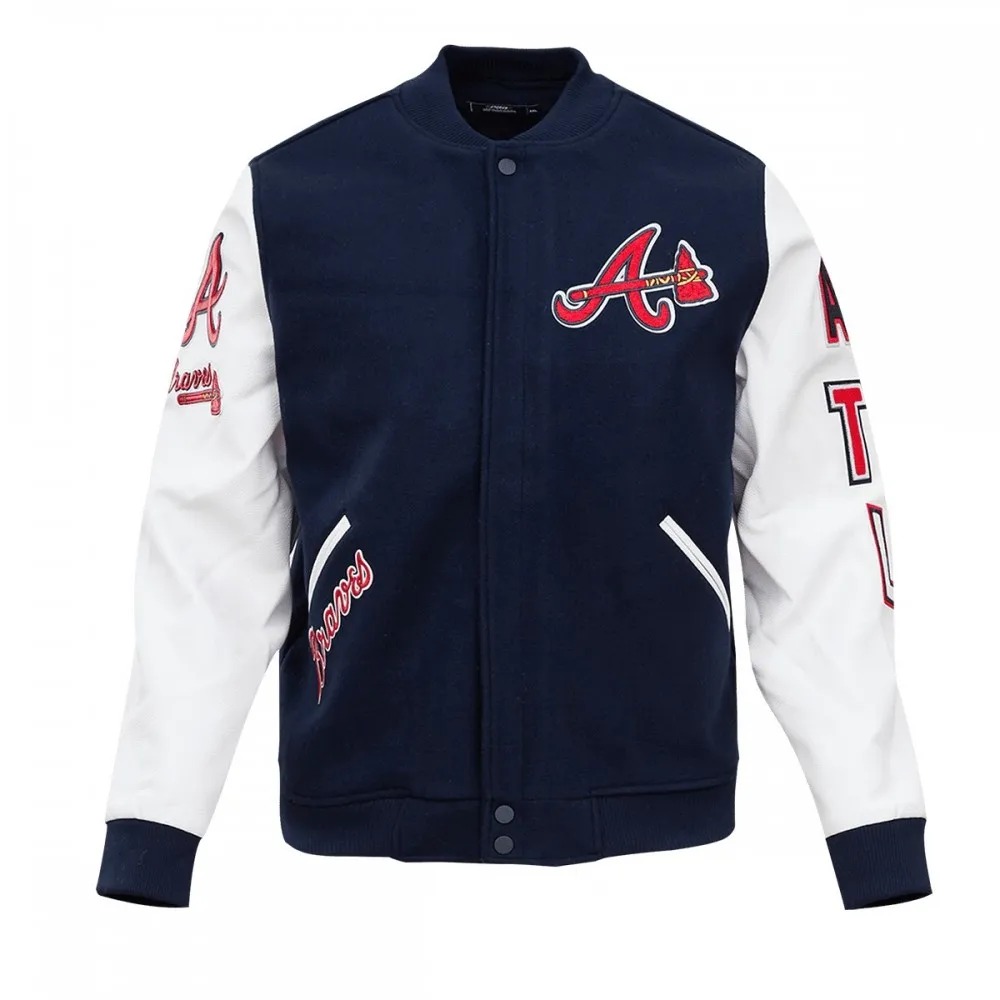 Atlanta Braves Classic Navy Blue Wool Varsity Jacket 1000x1000fit