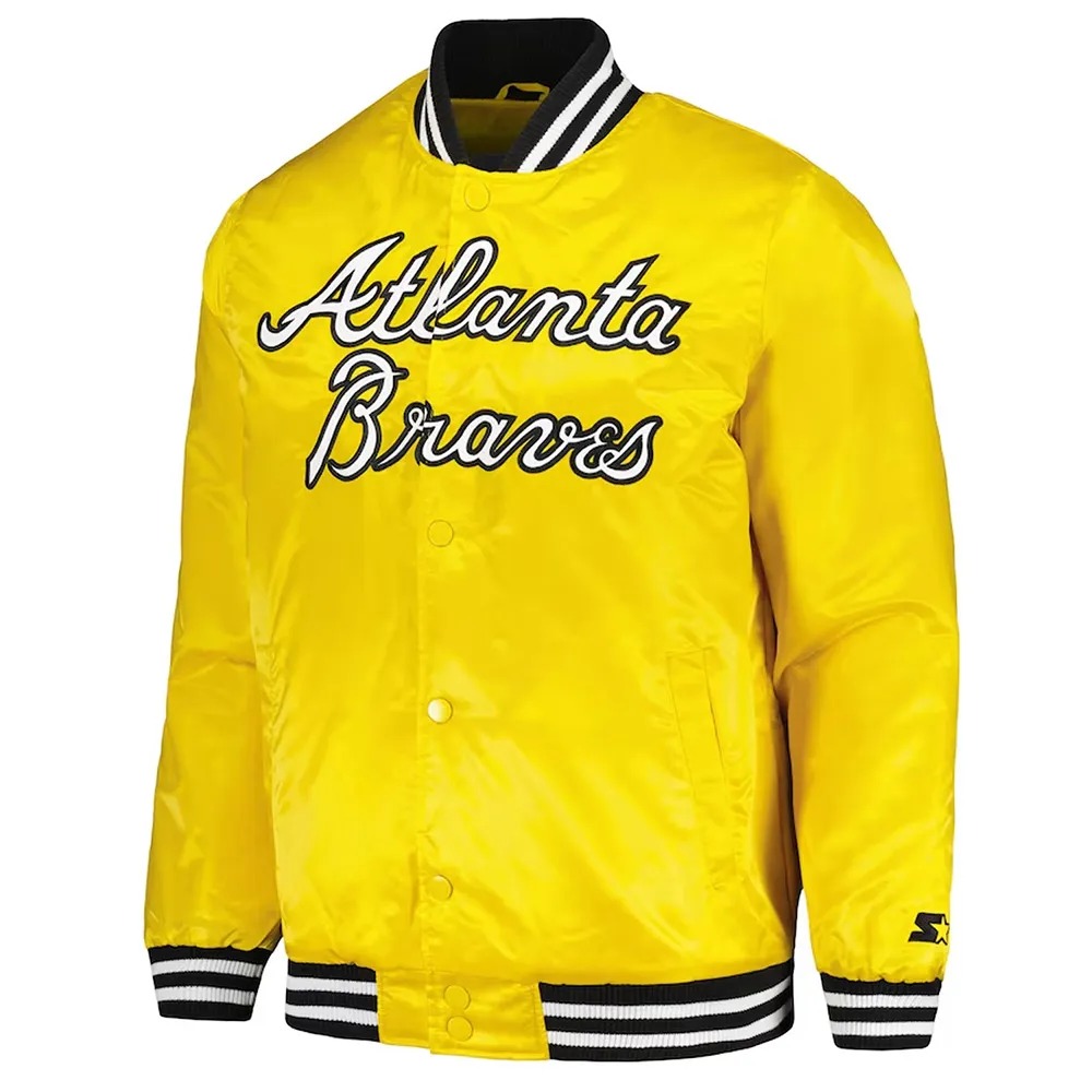 Atlanta Braves Gold Cross Bronx Fashion Varsity Satin Jacket 1000x1000fit (1)