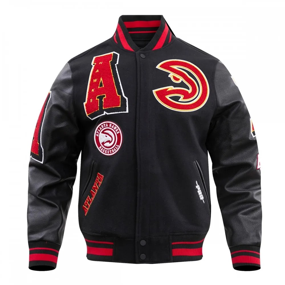 Atlanta Hawks Mash Up Logo Wool Varsity Jacket 1000x1000fit