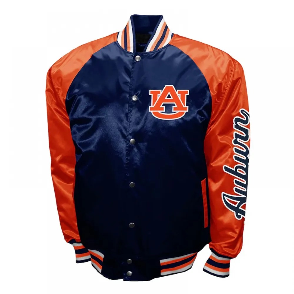 Auburn Tigers The Game Navy Satin Jacket 1000x1000fit