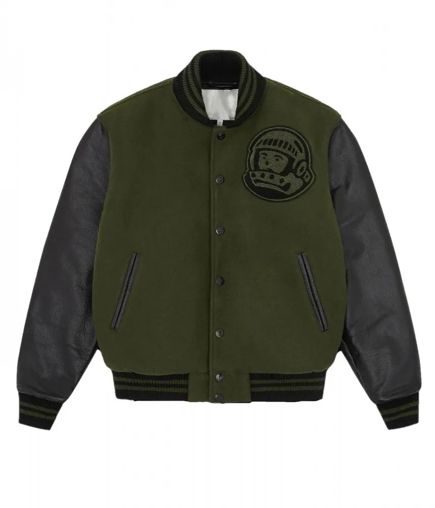 BBC Astro Letterman Green and Black Jacket 857x1000fit