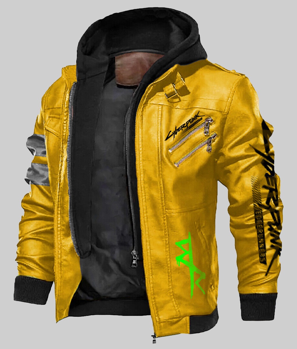 Cyberpunk 2077 Edgerunners David Martinez Yellow Jacket FrontView