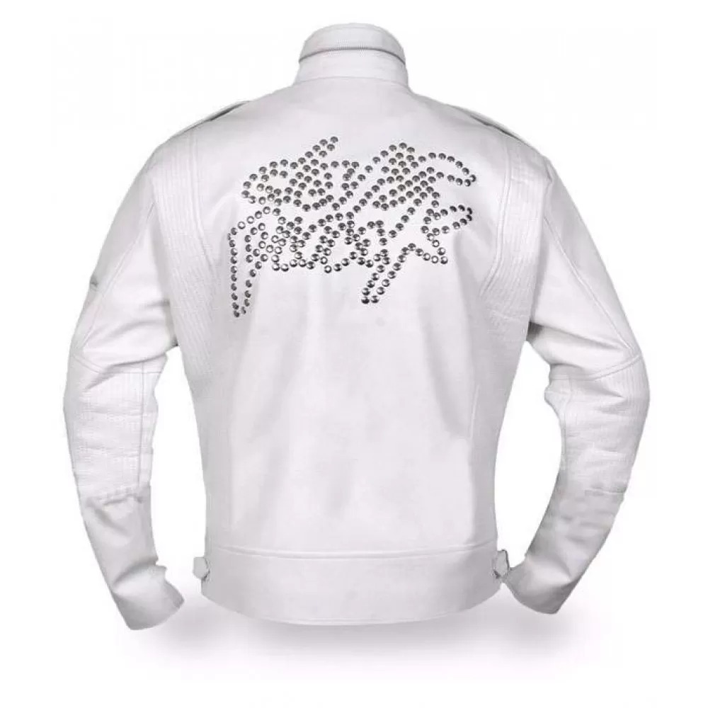 Daft Punk Leather Jacket Electroma Hero Robot Rivet Jacket 1000x1000h