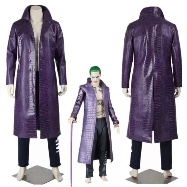 jared leto joker costume trench coat suicide squad crocodile coat 1000x1000