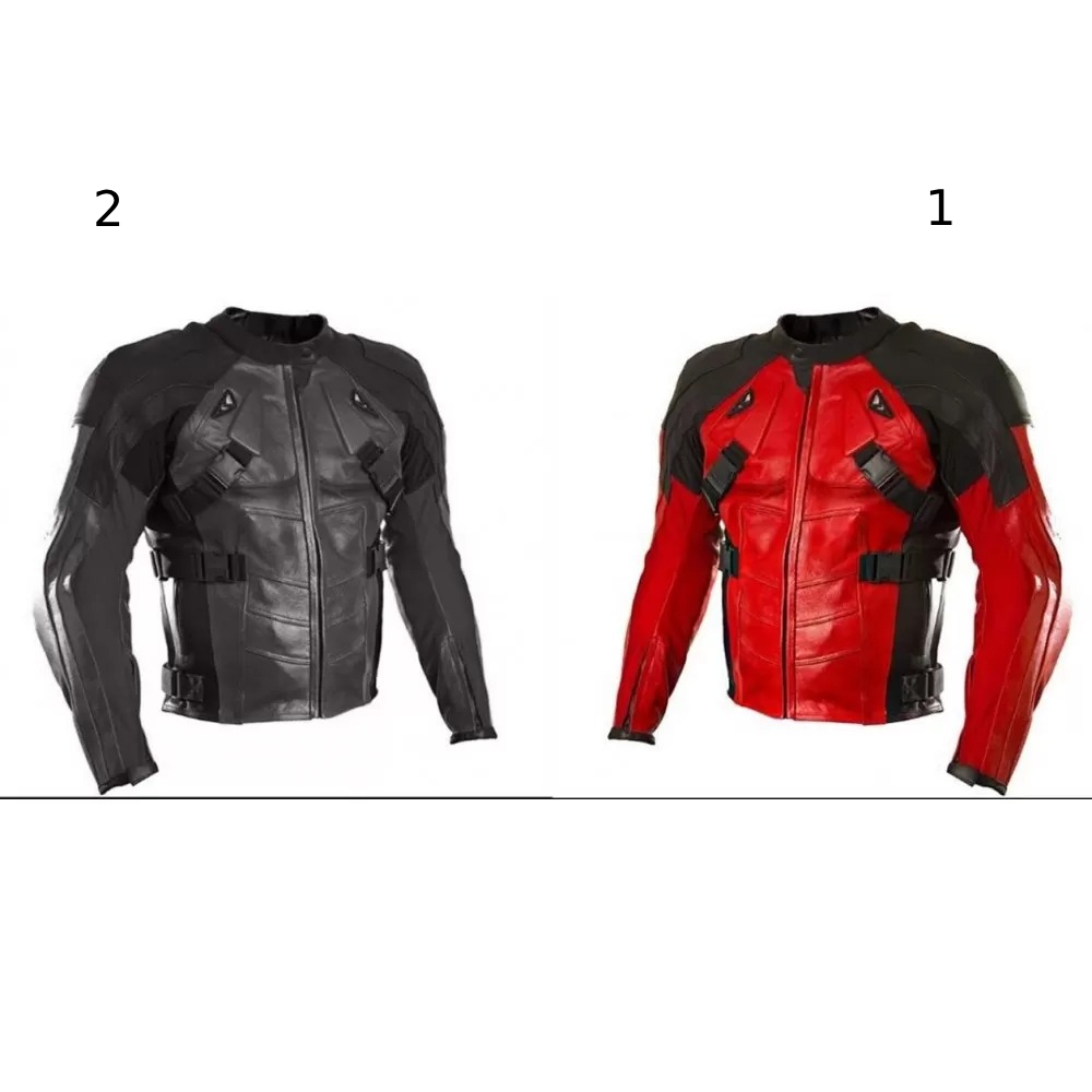 New Men's DeadPool Motorbike Leather Jacket 1000x1000w (1)