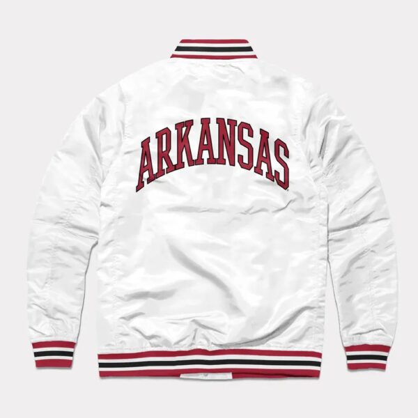 arkansas leaning hog white varsity satin jacket 1000x1000fit (1)