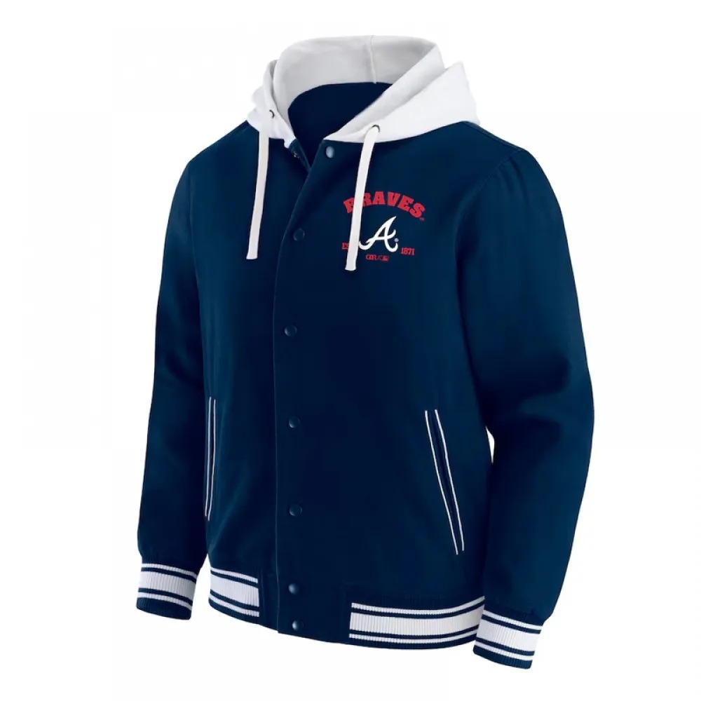 atlanta braves navy hooded jacket 1000x1000fit