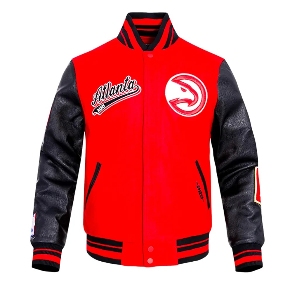 atlanta hawks script tail black and red varsity jacket 1000x1000fit